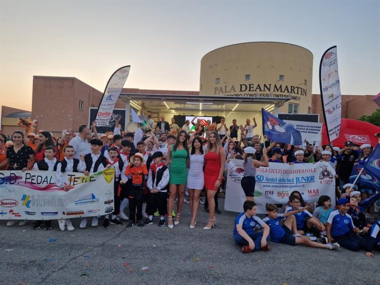 Da Sardegna e Sicilia, fino al Nord Italia, la carica dei 1.300 baby ciclisti al Meeting Nazionale dei Giovanissimi a Montesilvano