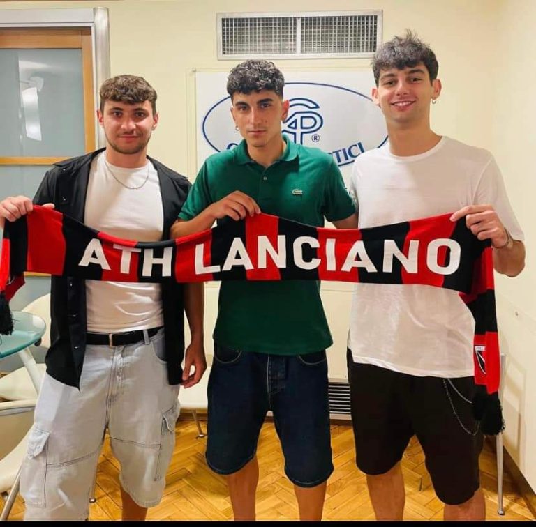 Athletic Lanciano, ufficiale l’arrivo di tre giocatori