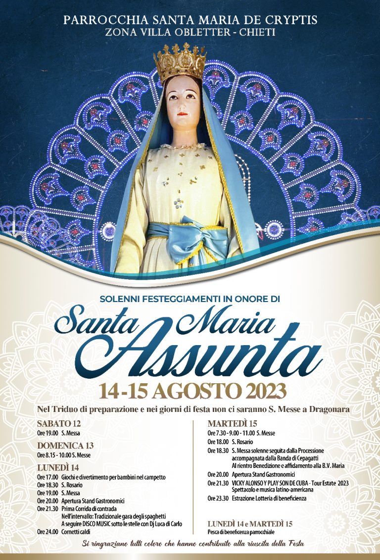 Festeggiamenti in onore di Santa Maria Assunta a Chieti