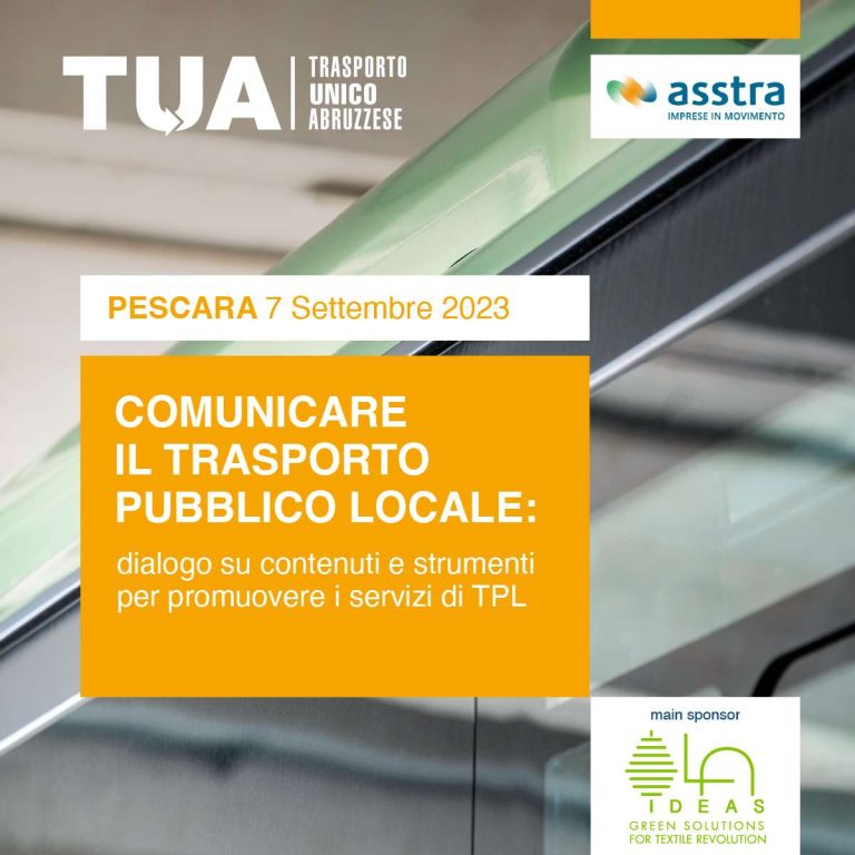 TUA OSPITA "COMUNICARE IL TRASPORTO PUBBLICO LOCALE"