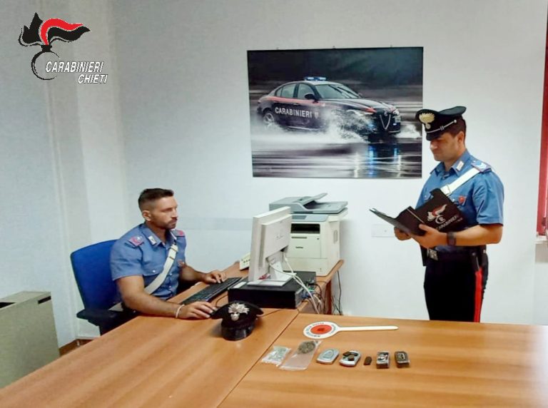 spaccio di droga a ortona