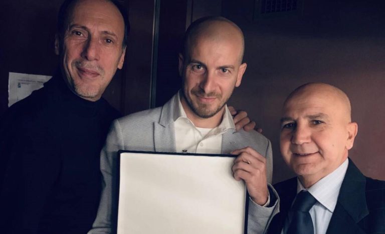 Marco Primomo premiato alla Festa dello Sport: soddisfazione in casa Athletic Lanciano