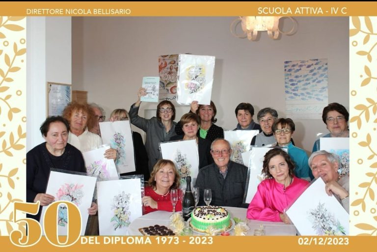 La IV C ancora insieme a cinquant’anni dal diploma