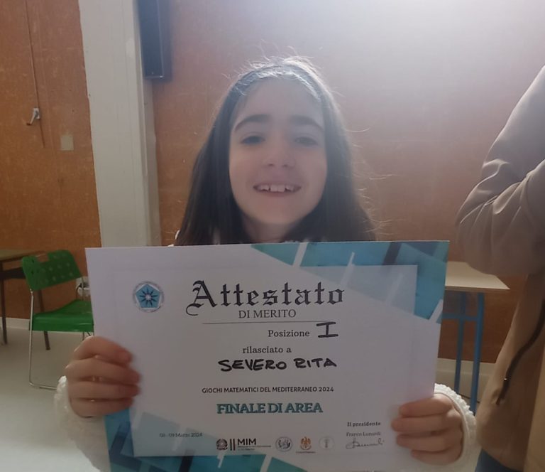 La “Umberto I” ha ospitato la finale regionale dei Giochi Matematici del Mediterraneo