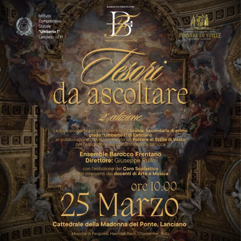 Gli studenti della Scuola Secondaria Umberto I immersi nell’incanto della musica barocca