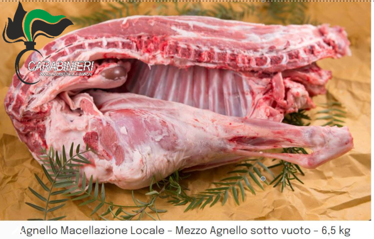 Agnello ungherese spacciato per locale in vendita online. Sanzione per un centro di distribuzione
