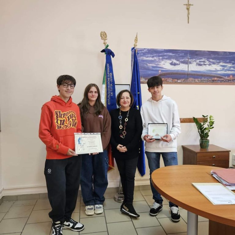 Il “De Titta – Fermi” di Lanciano premiato alle Olimpiadi di Topografia 2024