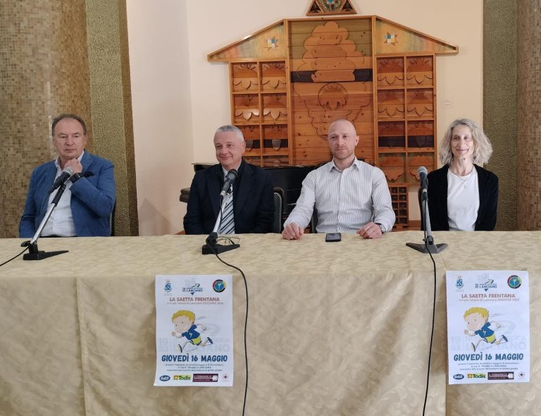 Atletica leggera protagonista con la quarta edizione della “Saetta Frentana”