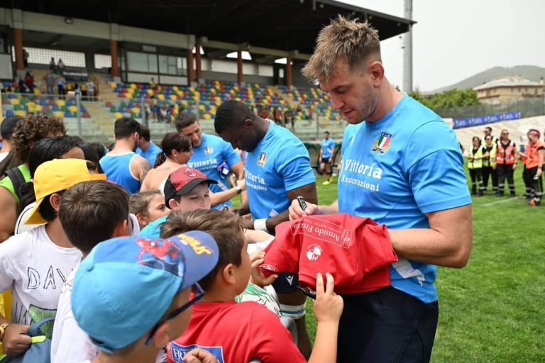 L’Italrugby fa tappa a L’Aquila per preparare i testmatch estivi