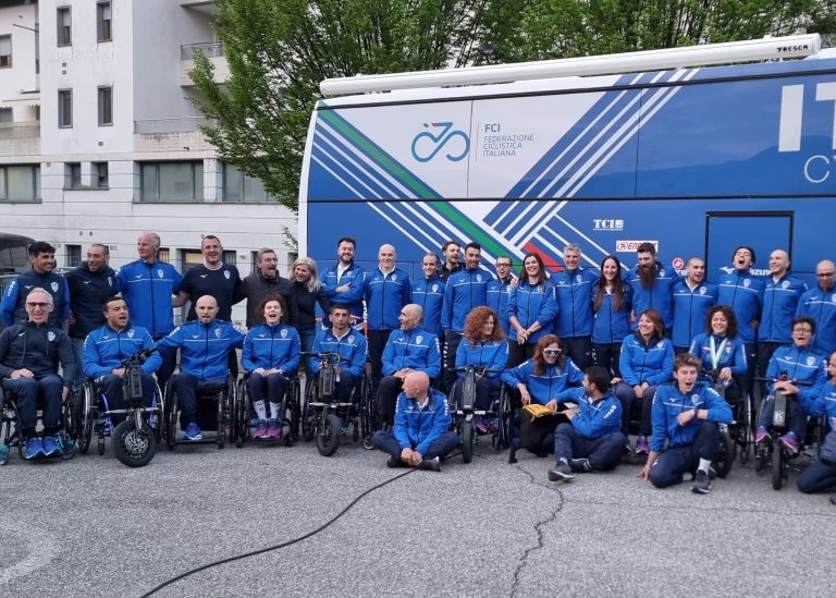 La Nazionale di ciclismo paralimpico in ritiro a Campo Felice in Abruzzo. Aspettando Parigi