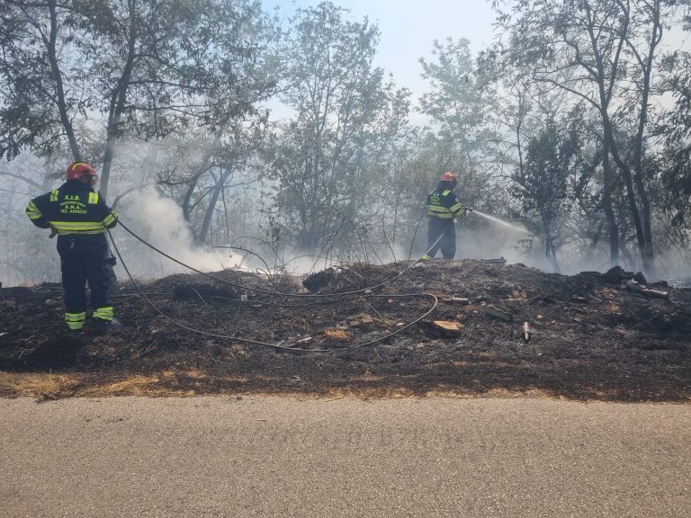 Fiamme a contrada Re Di Coppe – Serre di Lanciano