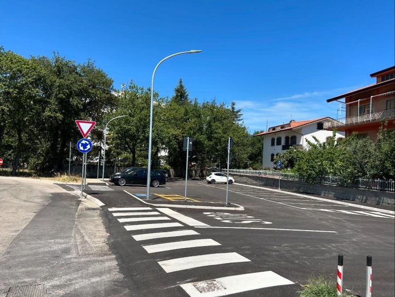 Aperto il nuovo parcheggio e tratto stradale nei pressi del liceo “Galilei”