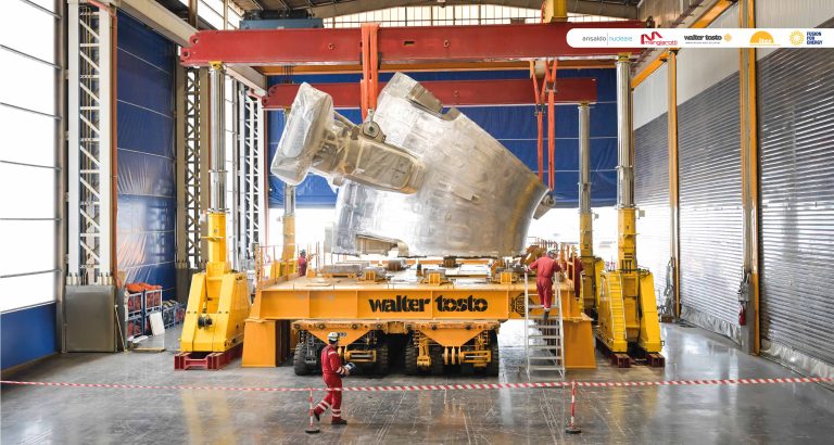 Ortona, L’Europa ha completato il secondo settore del Vacuum Vessel di ITER