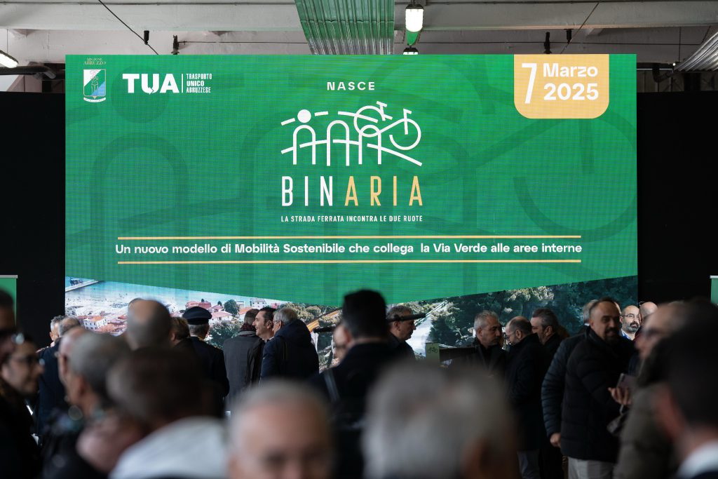 binaria pista ciclabile