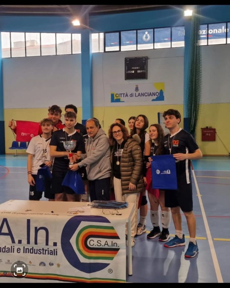 “Scuola Volley 2025” trionfano gli atleti del liceo “V. Emanuele II” di Lanciano
