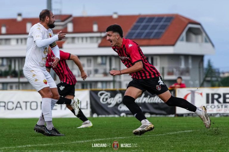 Santegidiese-Lanciano 2-1: grande prestazione dei rossoneri, ma i punti restano a Sant’Egidio