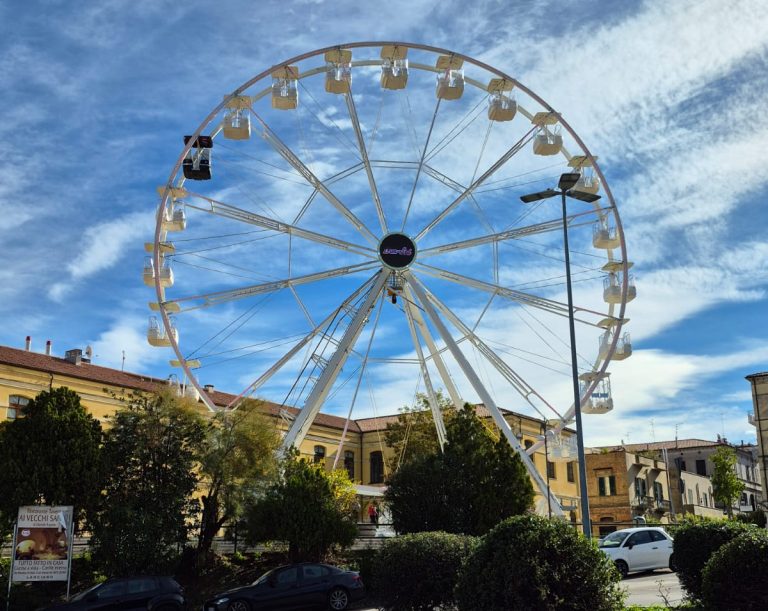 A costo zero per il comune: arriva la ruota panoramica a Lanciano