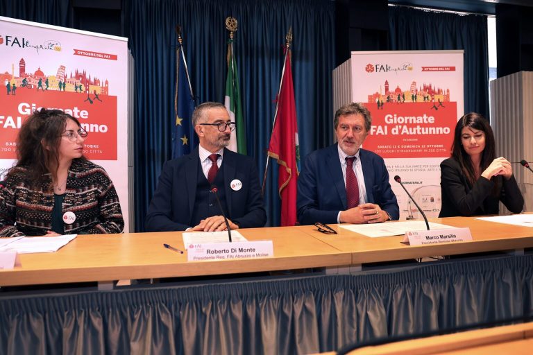 Sabato 11 e domenica 12 tornano le Giornate Fai d’Autunno: questi i beni visitabili in Abruzzo