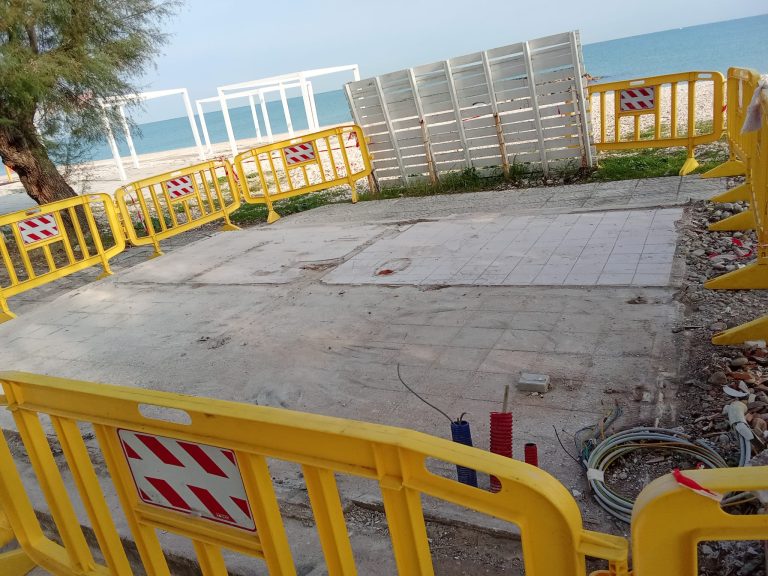 Furto al Bancomat: demolito il manufatto danneggiato dall’esplosione del 3 Novembre