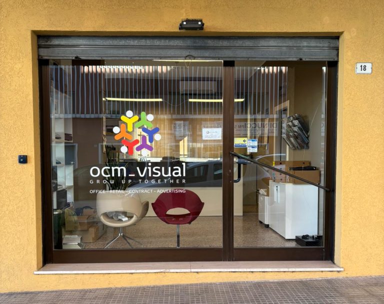 Nuova apertura? Parti con il piede giusto con OCM Visual: da oltre 50 anni al fianco delle imprese