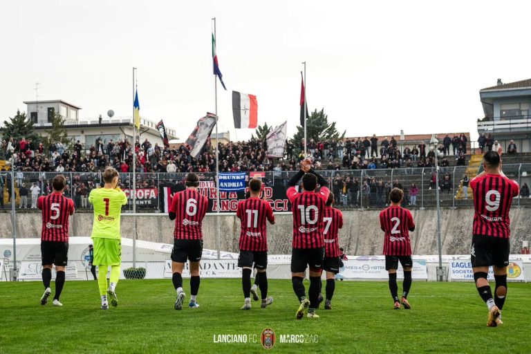 Pro Vasto – Lanciano Fc: lo stadio Aragona sarà vietato ai tifosi rossoneri