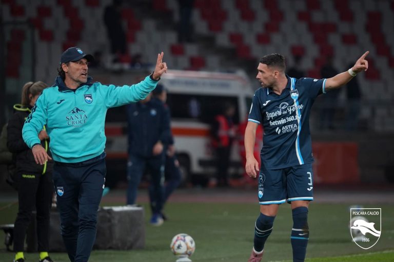 Serie B, Pescara ko 2-1: gara intensa, la decidono Koutsoupias e Oyono
