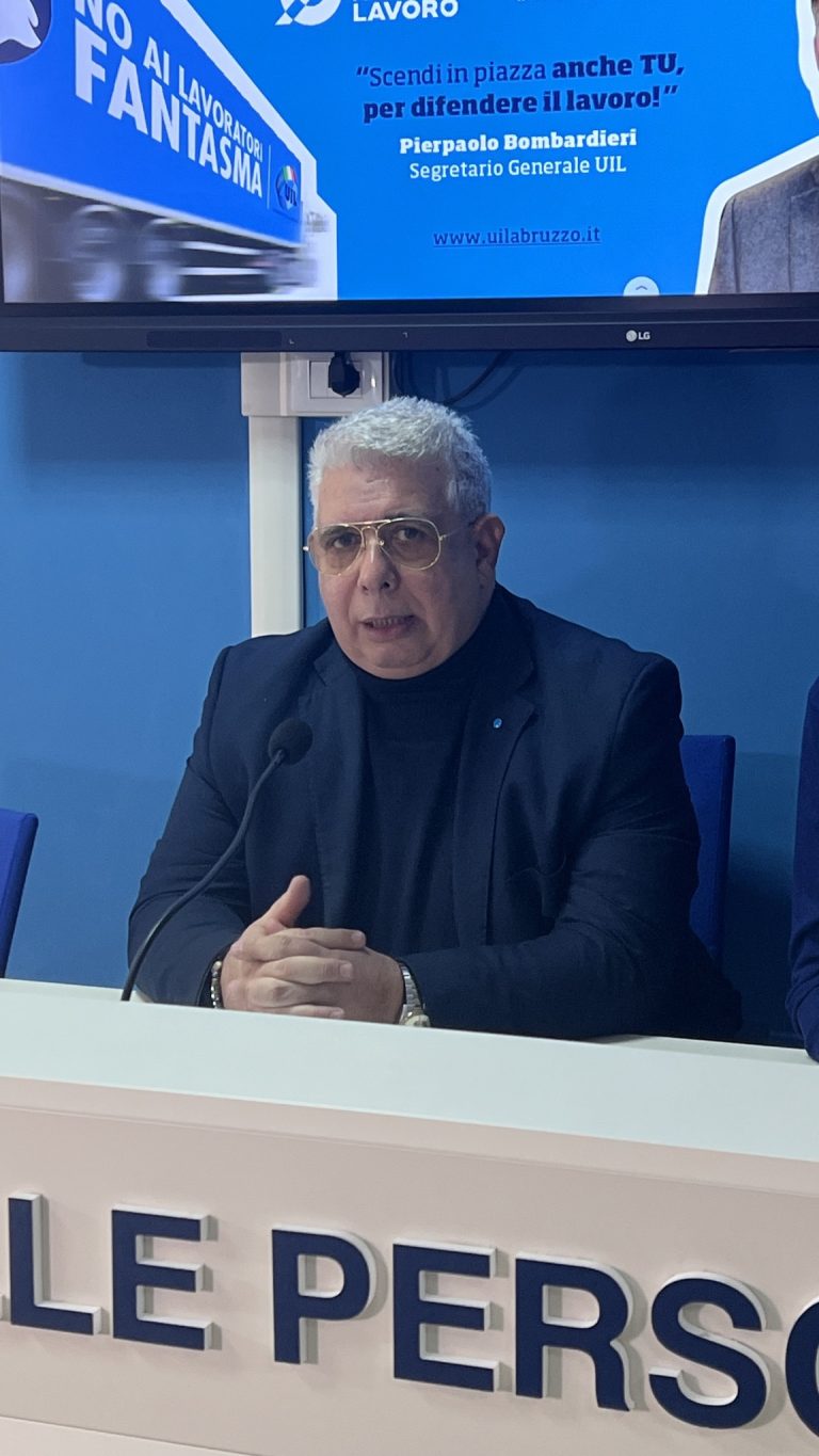 Rapporto Censis 2025, la preoccupazione di Uil Abruzzo: “Emergenza legata a sanità, demografia e sociale”