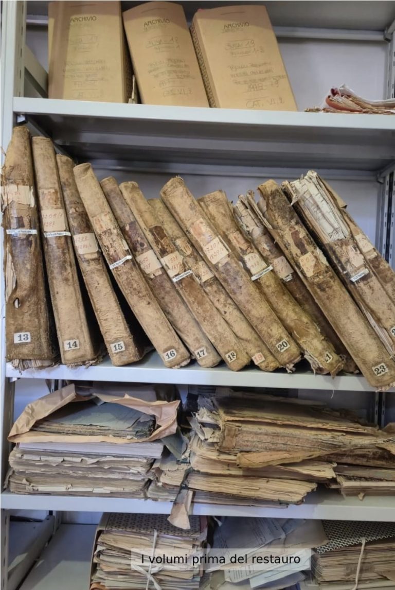 Restaurati e riconsegnati al Comune di Lanciano dodici registri della popolazione