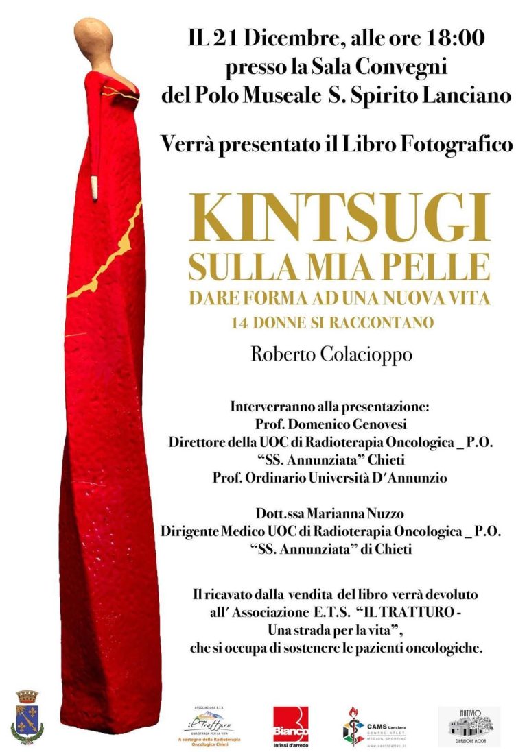 “Kintsugi sulla mia pelle”: a Lanciano un evento che trasforma le ferite in rinascita