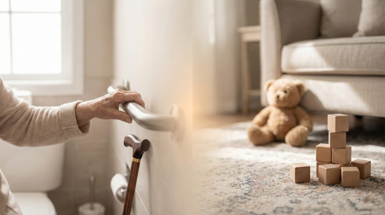 Incidenti domestici in Abruzzo: cade un anziano su sei. Per i bambini il rischio si nasconde nel gioco