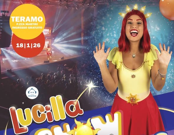 Natale Teramano, le luminarie addobberanno la città fino al 18 gennaio, giorno in cui ci sarà il Lucilla show