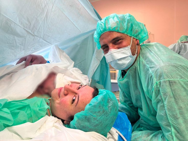 Primo cesareo “dolce” a Lanciano